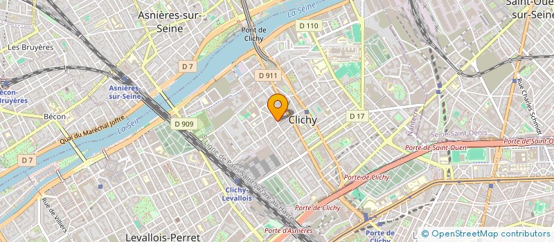 localisation de l'entreprise MONSIEUR HAMED ABDOUCHE à CLICHY