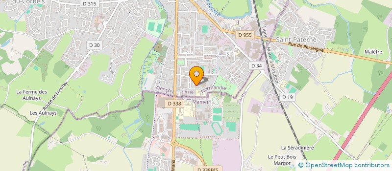 localisation de l'entreprise MONSIEUR HAMED ABDULMATIN à ALENCON
