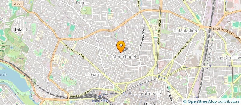 localisation de l'entreprise MONSIEUR HAMED ADAMS  DIJON