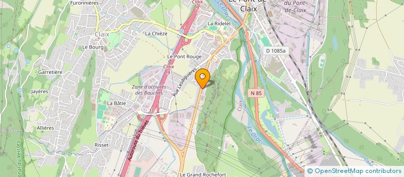 localisation de l'entreprise MONSIEUR HAMED ARAB  CLAIX