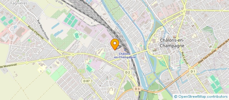 localisation de l'entreprise MONSIEUR HAMED ATAYE  CHALONS-EN-CHAMPAGNE