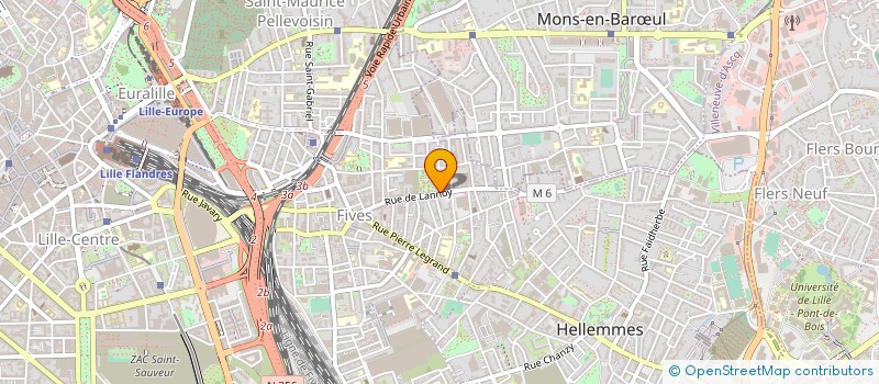 localisation de l'entreprise MONSIEUR HAMED BADAOUI à LILLE