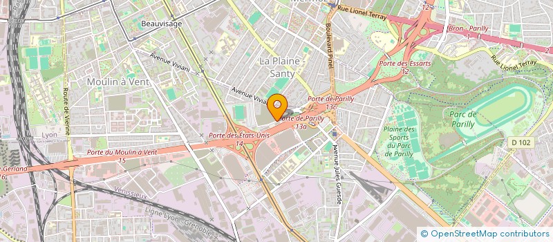 localisation de l'entreprise MONSIEUR HAMED BASSI  VENISSIEUX