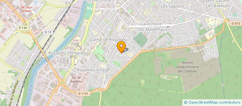 localisation de l'entreprise MONSIEUR HAMED BEN BRAHIM à COMPIEGNE