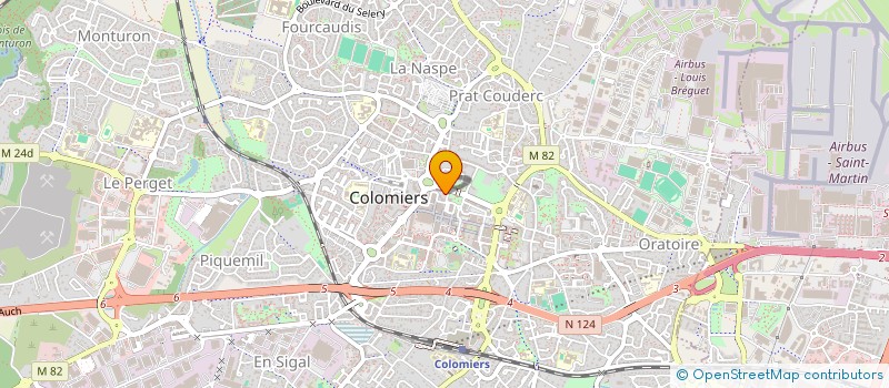 localisation de l'entreprise MONSIEUR HAMED BOUTAHAR à COLOMIERS