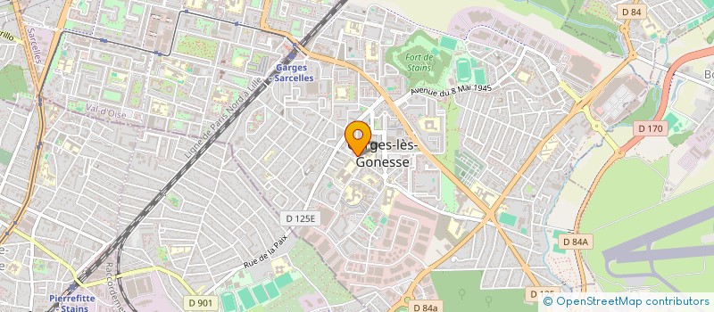 localisation de l'entreprise MONSIEUR HAMED BOUZAIANI  GARGES-LES-GONESSE