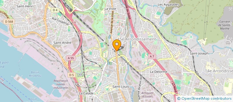 localisation de l'entreprise MONSIEUR HAMED BRAI à MARSEILLE