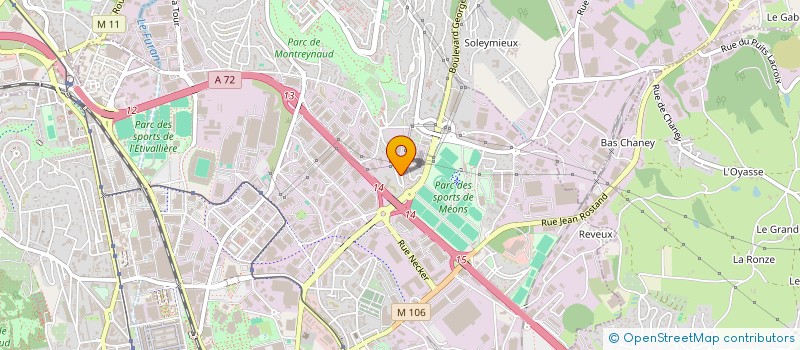 localisation de l'entreprise MONSIEUR HAMED HADJ BENAICHOUCHE  SAINT-ETIENNE