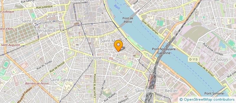 localisation de l'entreprise MONSIEUR HAMED HALFAOUI  BORDEAUX