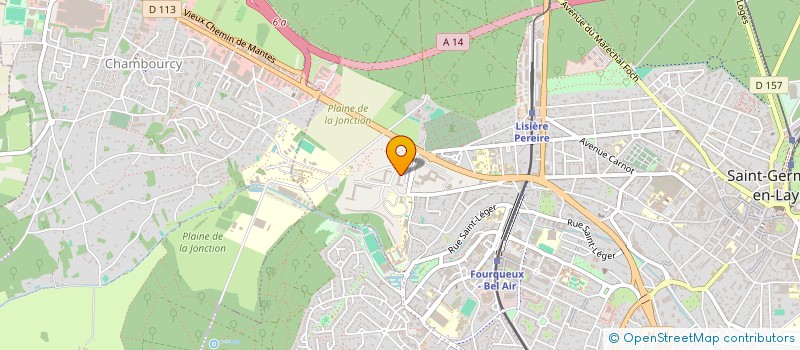 localisation de l'entreprise MONSIEUR HAMED JABRI  SAINT-GERMAIN-EN-LAYE