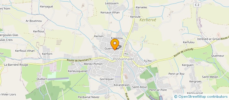 localisation de l'entreprise MONSIEUR HAMED LABHINI  PLOBANNALEC-LESCONIL