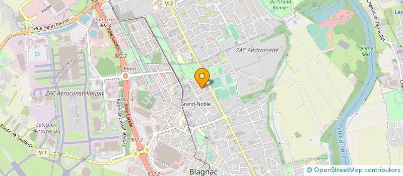 localisation de l'entreprise MONSIEUR HAMED MAROC à BLAGNAC