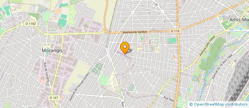 localisation de l'entreprise MONSIEUR HAMED MARZOUK à ATHIS-MONS