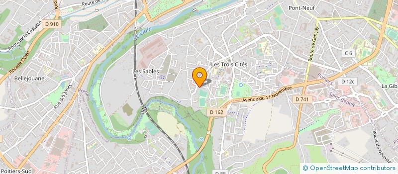 localisation de l'entreprise MONSIEUR HAMED QAYUM  POITIERS