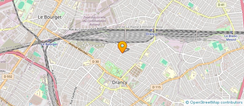 localisation de l'entreprise MONSIEUR HAMED RAFEQ à DRANCY