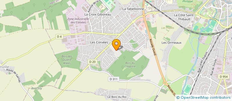 localisation de l'entreprise MONSIEUR HAMED RAHMANI à VERNOUILLET