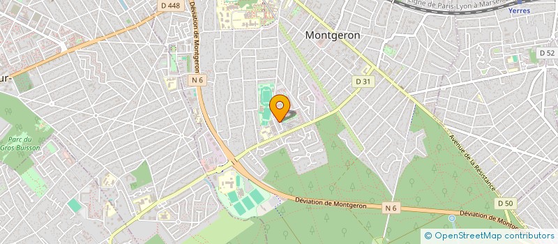 localisation de l'entreprise MONSIEUR HAMED SANOGO à MONTGERON