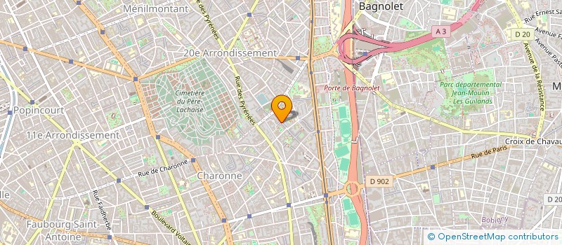 localisation de l'entreprise MONSIEUR HAMED SIDIBE  PARIS