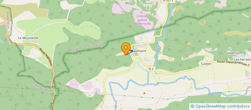 localisation de l'entreprise MONSIEUR HAMED SOULI  VALDEROURE