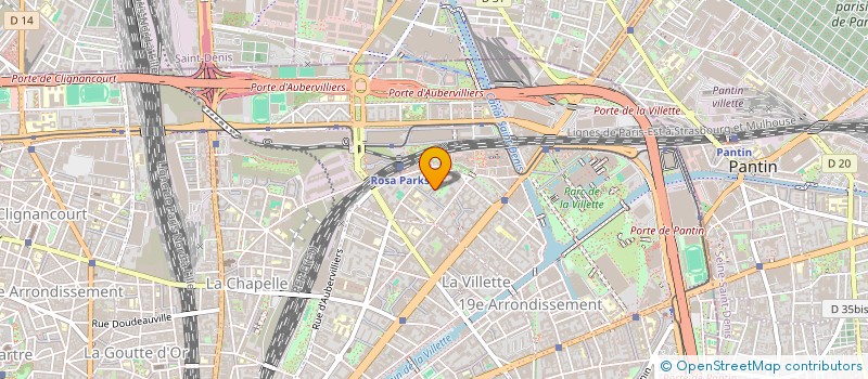 localisation de l'entreprise MONSIEUR HAMED TOURE  PARIS