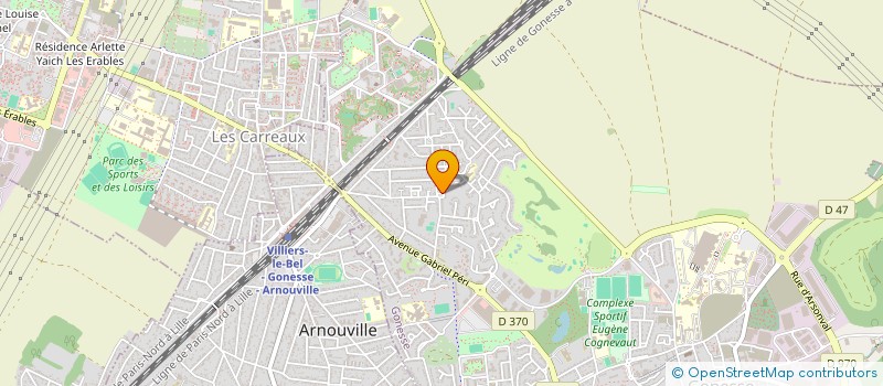 localisation de l'entreprise MONSIEUR HAMED ZOUAGHI à GONESSE