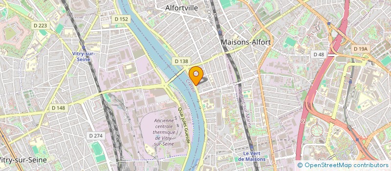 localisation de l'entreprise MONSIEUR HAMEDI DOUKOURE à ALFORTVILLE