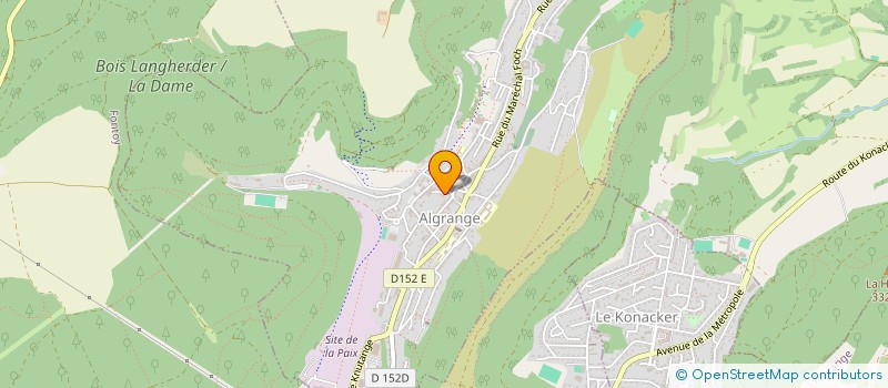 localisation de l'entreprise MONSIEUR HAMEDULLAH AMARKHIL  ALGRANGE