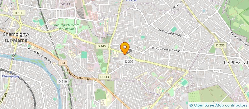 localisation de l'entreprise MONSIEUR HAMEDY SOUMARE à CHAMPIGNY-SUR-MARNE