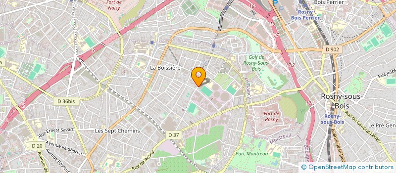 localisation de l'entreprise MONSIEUR HAMEDY SYLLA à MONTREUIL
