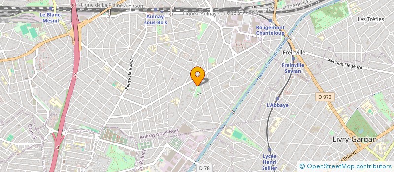 localisation de l'entreprise MONSIEUR HAMEED HOTAK  AULNAY-SOUS-BOIS