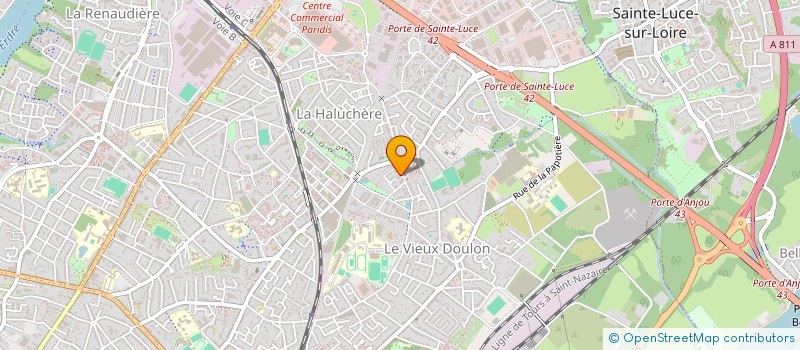 localisation de l'entreprise MONSIEUR HAMEED NASIRI à NANTES