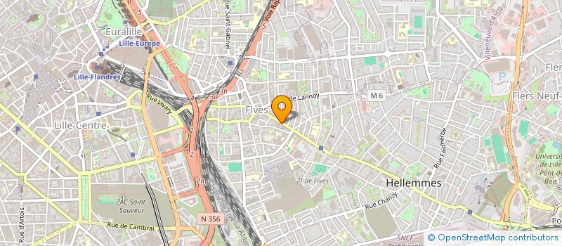 localisation de l'entreprise MONSIEUR HAMEED SAFI  LILLE