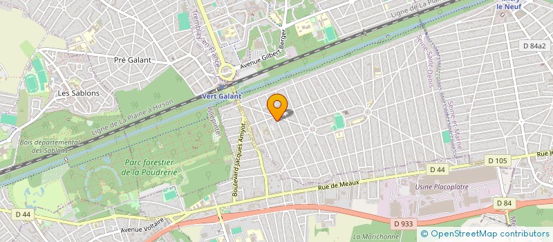 localisation de l'entreprise MONSIEUR HAMEEDULLAH SHINWARI à TREMBLAY-EN-FRANCE