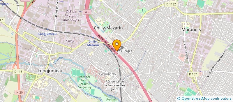 localisation de l'entreprise MONSIEUR HAMEL MOHAMADIN à CHILLY-MAZARIN