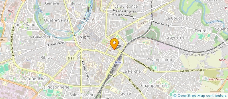 localisation de l'entreprise MONSIEUR HAMER AL HOMSI à NIORT