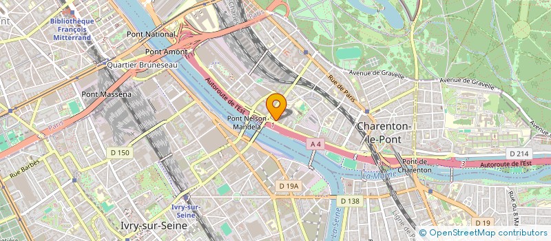 localisation de l'entreprise MONSIEUR HAMET BABOU  CHARENTON-LE-PONT