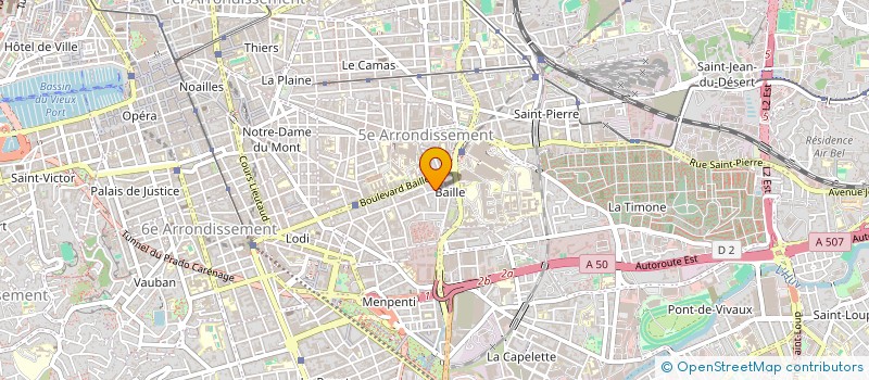 localisation de l'entreprise MONSIEUR HAMET DIA à MARSEILLE