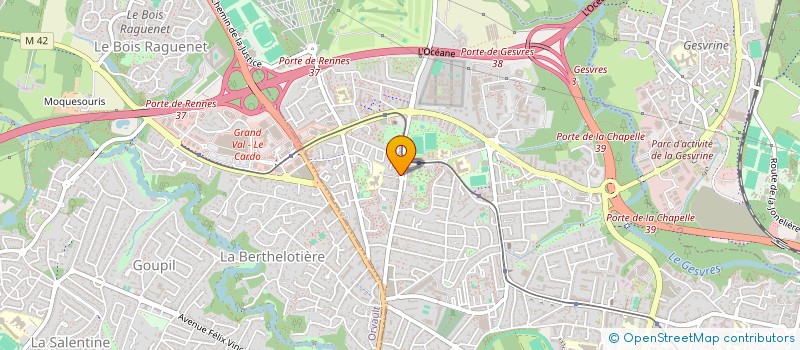 localisation de l'entreprise MONSIEUR HAMEZ BAYINA à NANTES