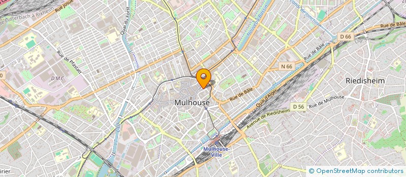 localisation de l'entreprise MONSIEUR HAMID AARBAOUI  MULHOUSE