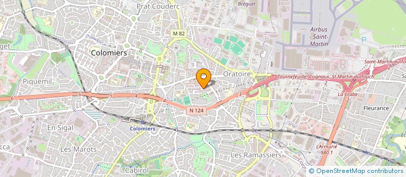 localisation de l'entreprise MONSIEUR HAMID ABOULKACEM à COLOMIERS