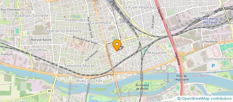 localisation de l'entreprise MONSIEUR HAMID ADOUM  TOURS