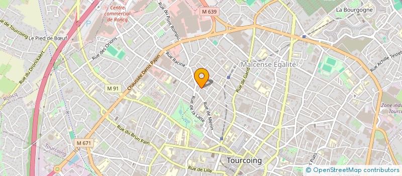 localisation de l'entreprise MONSIEUR HAMID AGHROT  TOURCOING