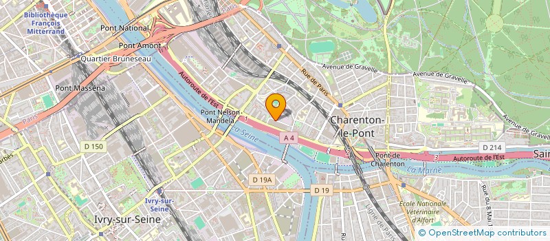 localisation de l'entreprise MONSIEUR HAMID AISSOU  CHARENTON-LE-PONT