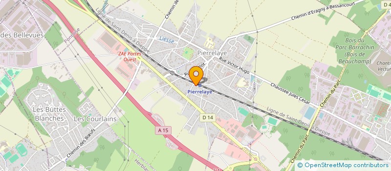 localisation de l'entreprise MONSIEUR HAMID AIT MESSAOUD  PIERRELAYE