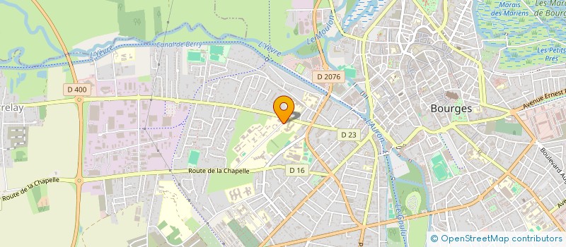 localisation de l'entreprise MONSIEUR HAMID AKRAM  BOURGES
