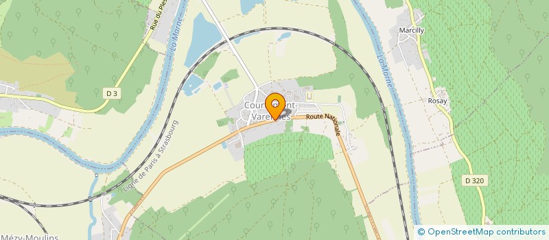 localisation de l'entreprise MONSIEUR HAMID ALIOUI  COURTEMONT-VARENNES