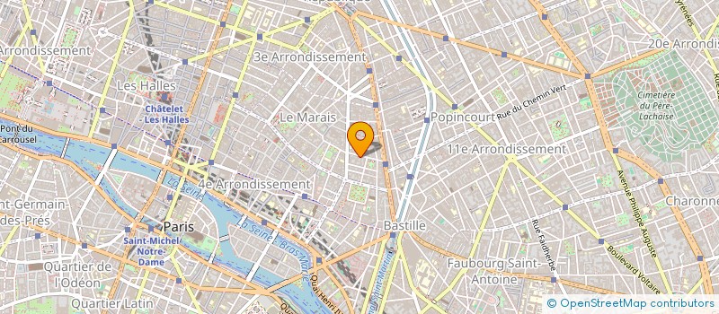 localisation de l'entreprise MONSIEUR HAMID ALLOUACHE  PARIS