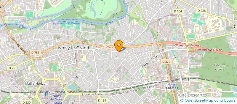 localisation de l'entreprise MONSIEUR HAMID ALLOUANI  NOISY-LE-GRAND