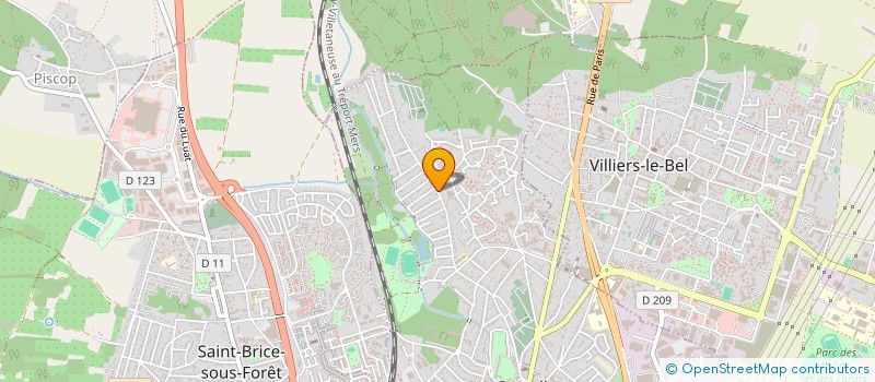 localisation de l'entreprise MONSIEUR HAMID AMAJID  SARCELLES