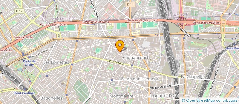 localisation de l'entreprise MONSIEUR HAMID AMMARI  PARIS